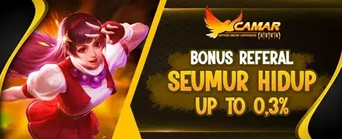 Referral Seumur Hidup 0.3% promotional banner